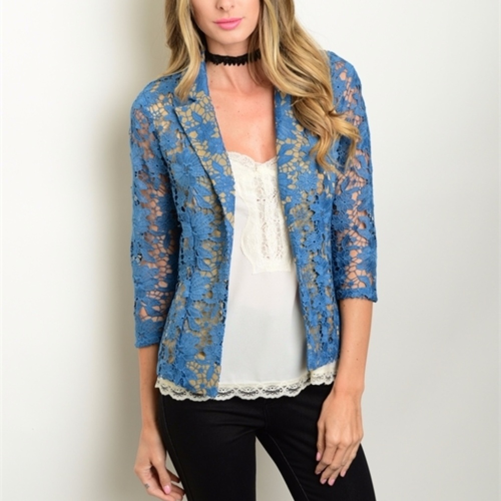 Unique Flirty Fun Career Blazer Bodice Lined